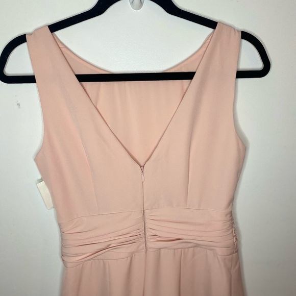 Eliza J blush pink wide leg jumpsuit, 2 - Picture 6 of 8